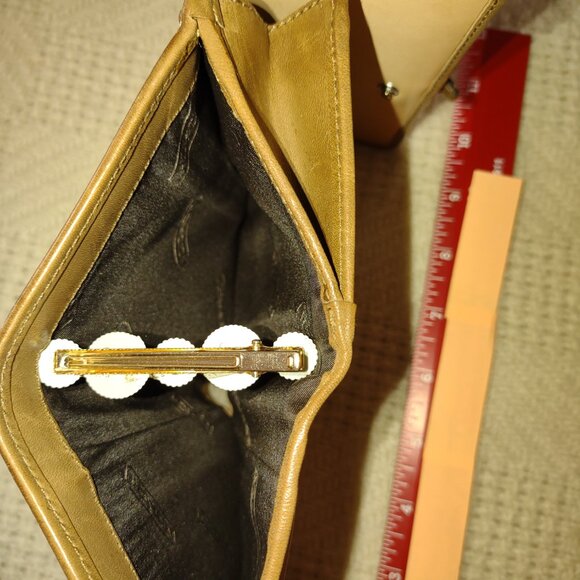 Vintage Coach Jacquard Leather Wallet - Picture 5 of 7